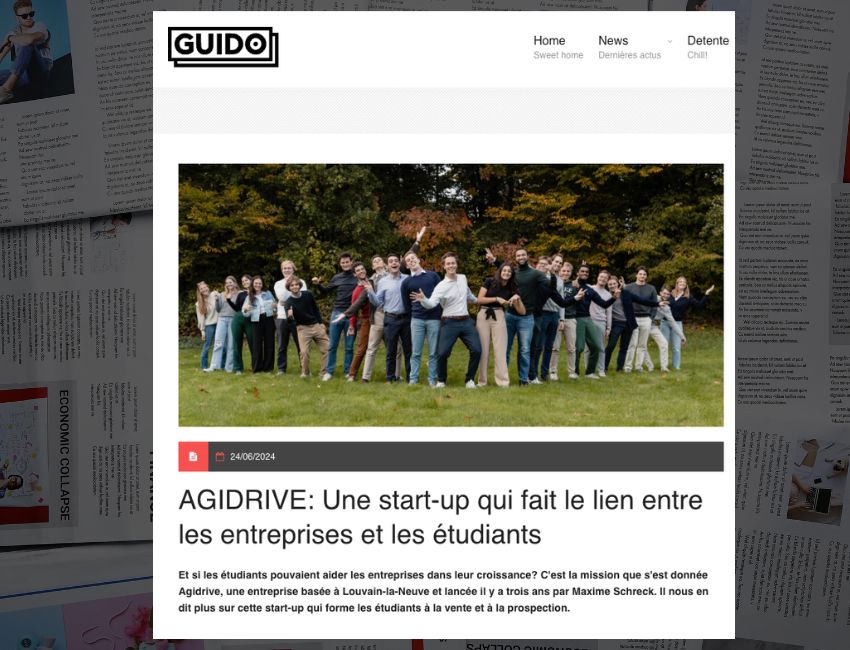 Guido parle d'Agidrive