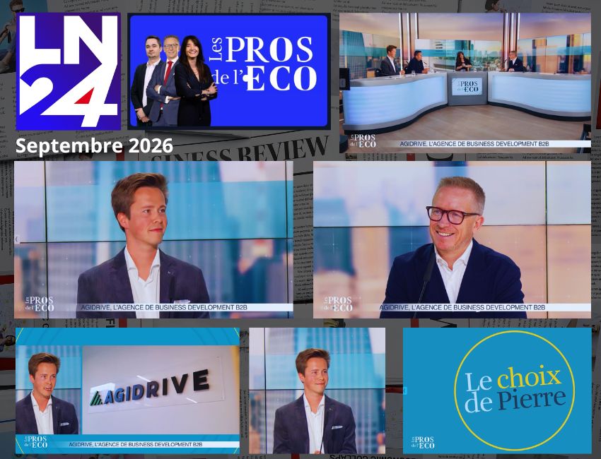 Agidrive à la télévision sur LN24 Les pros de l'Eco